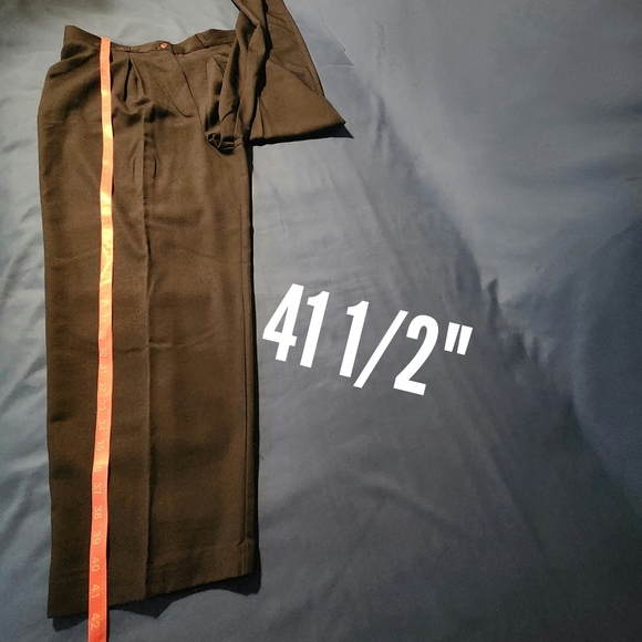 Worthington Plus Size Pleated Straight Leg Dress Pants Suitable For Work - Picture 3 of 11